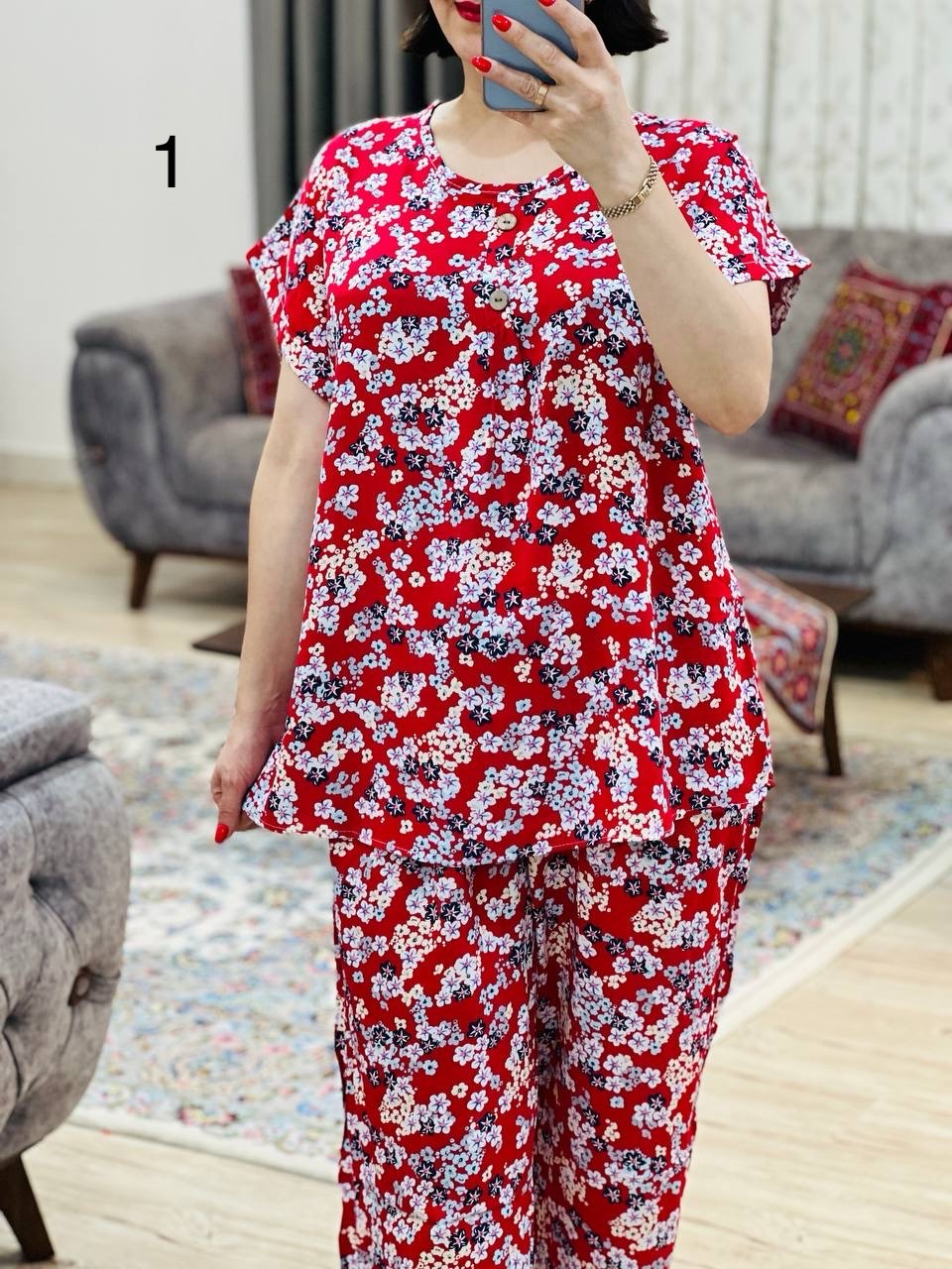 عکس محصول ست نخی سوسن - شماره 1