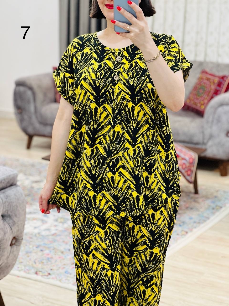 عکس محصول ست نخی سوسن - شماره 7