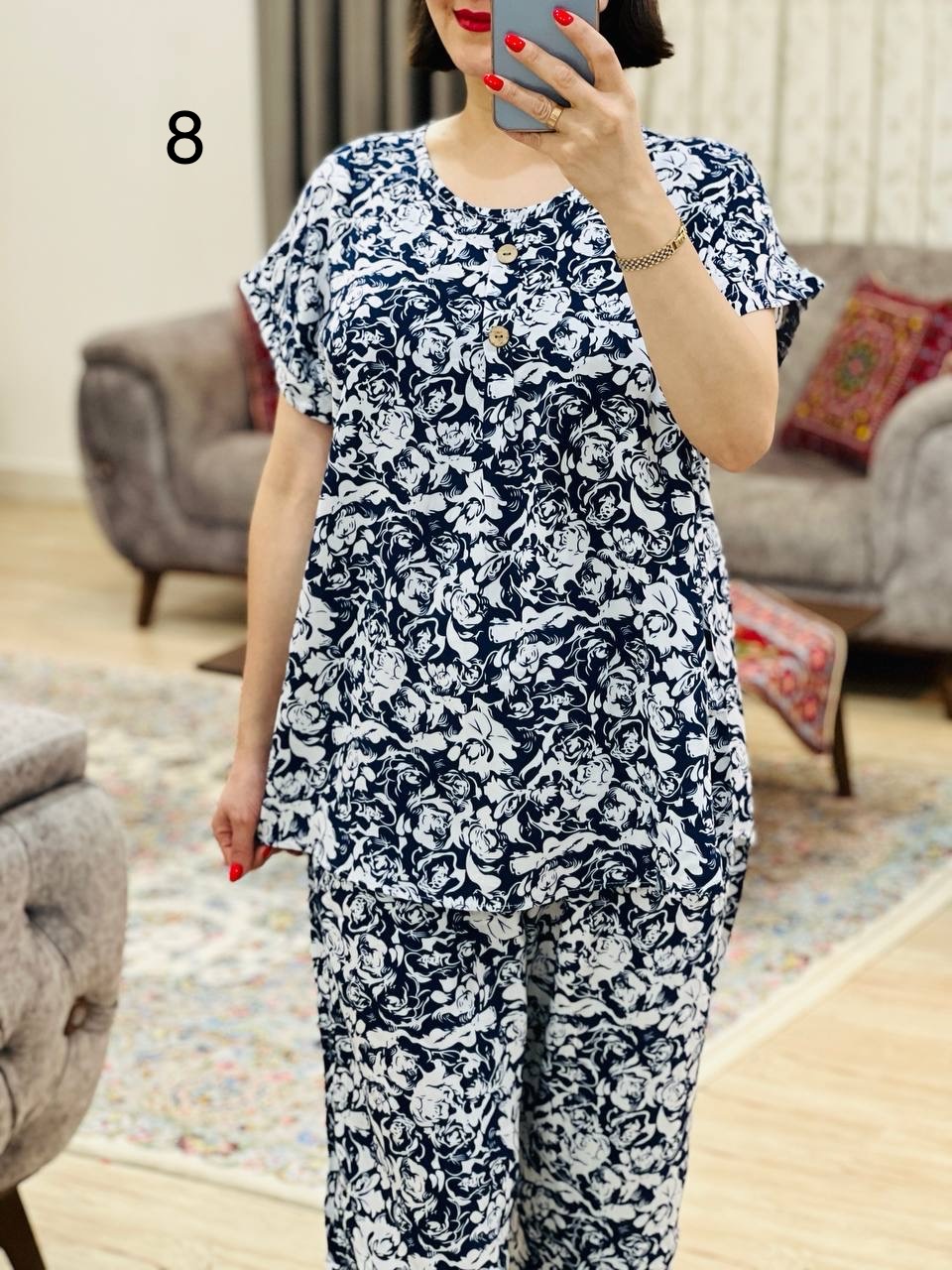 عکس محصول ست نخی سوسن - شماره 8