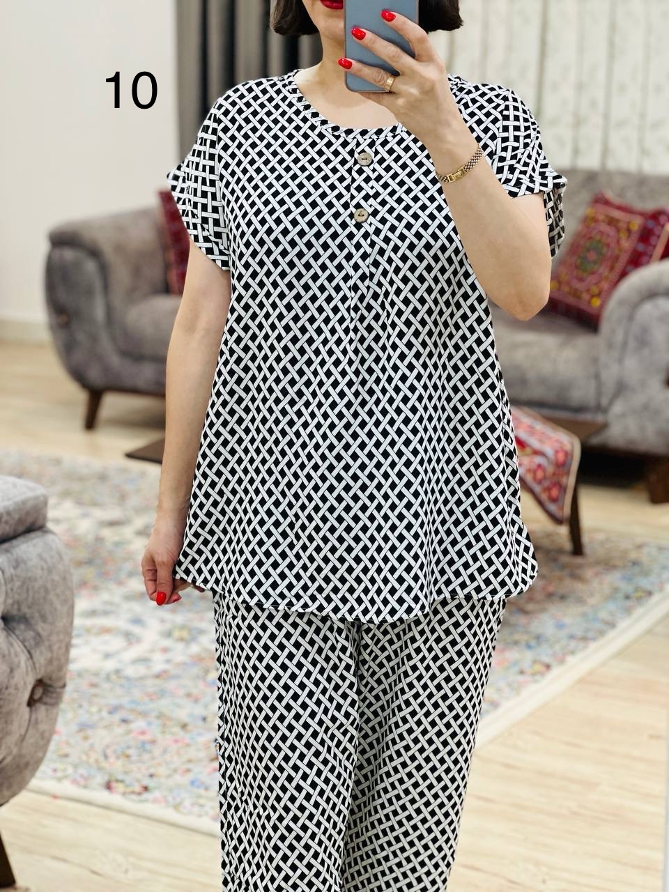 عکس محصول ست نخی سوسن - شماره 10