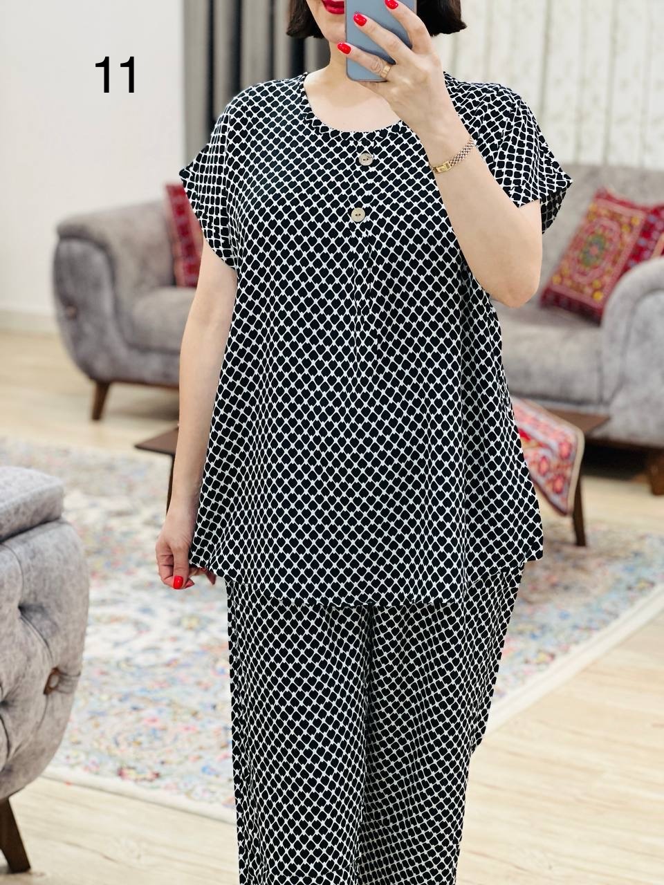 عکس محصول ست نخی سوسن - شماره 11