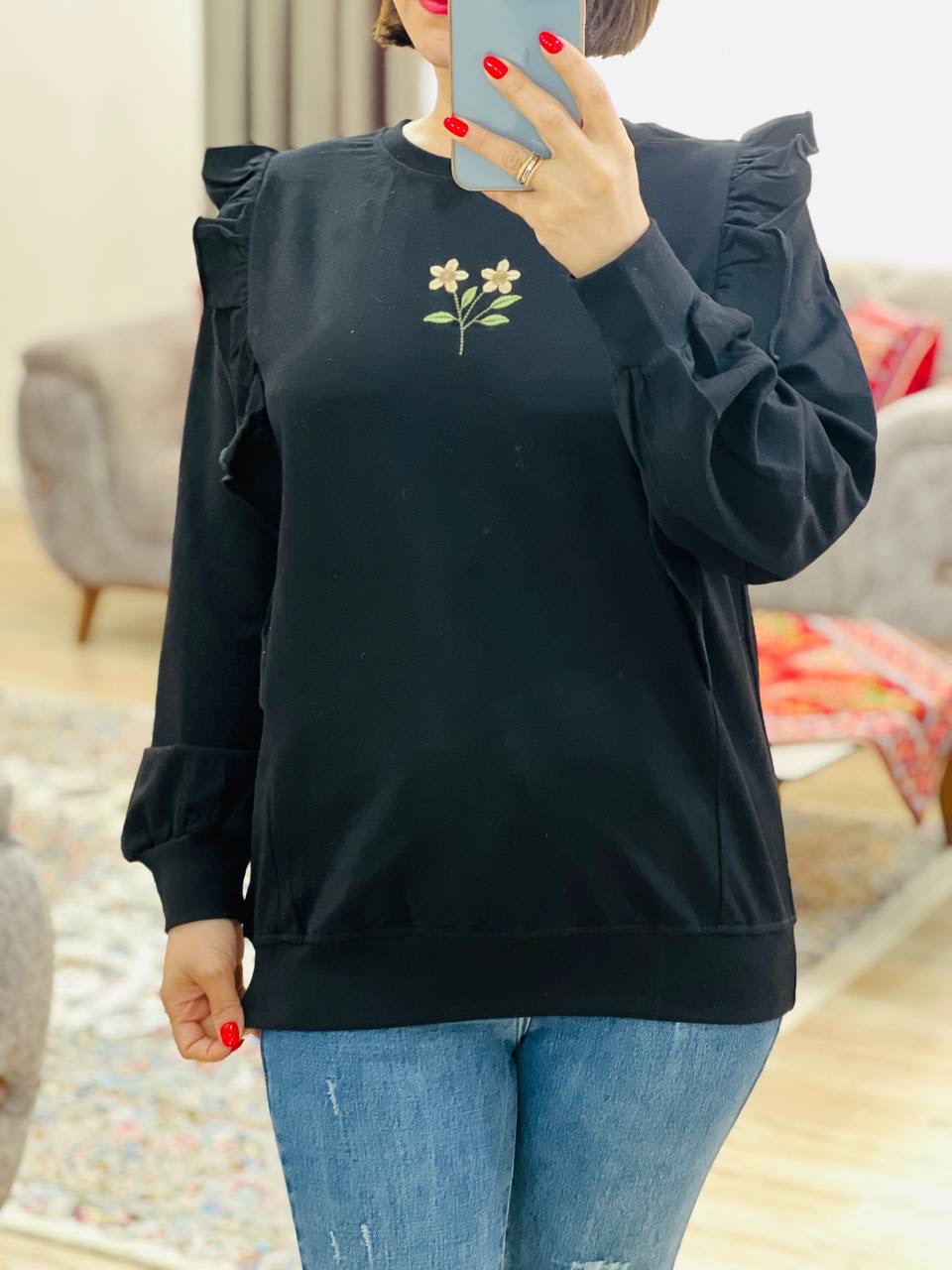 عکس محصول بلوز چین دار بهاره - شماره 2