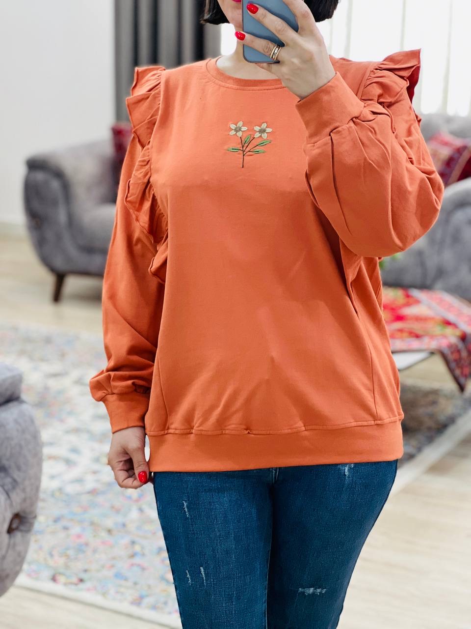 عکس محصول بلوز چین دار بهاره - شماره 4