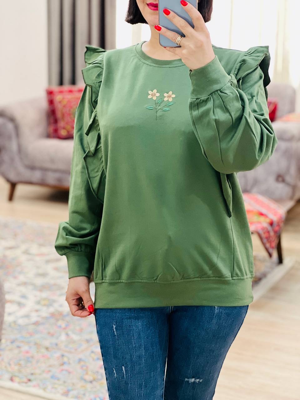 عکس محصول بلوز چین دار بهاره - شماره 6