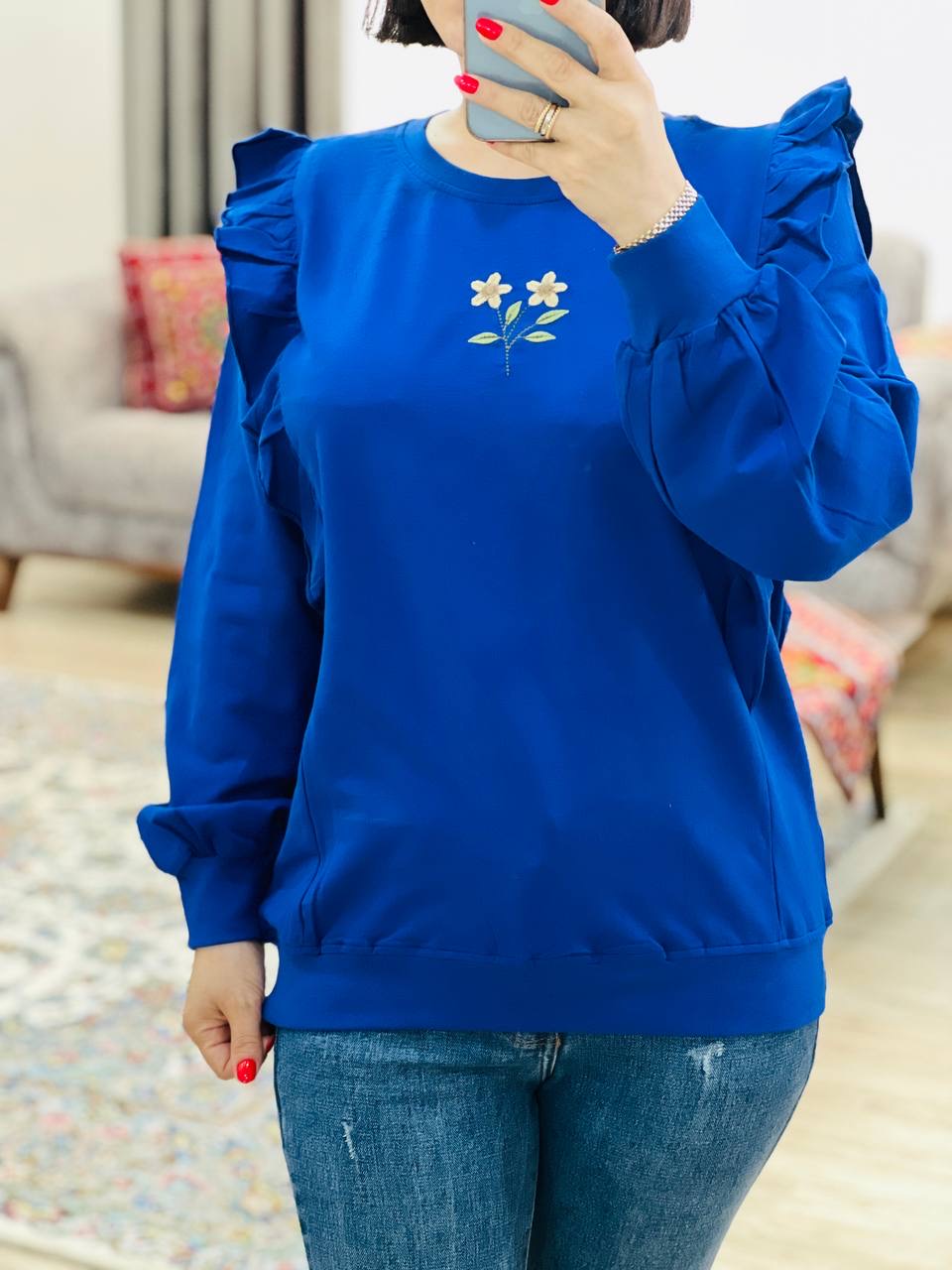 عکس محصول بلوز چین دار بهاره - شماره 7