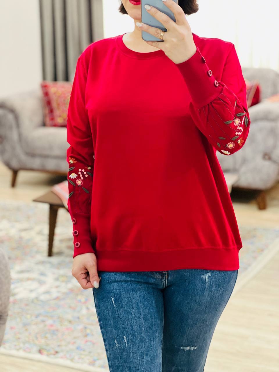 عکس محصول بلور آستین گلدوزی پروانه - شماره 1