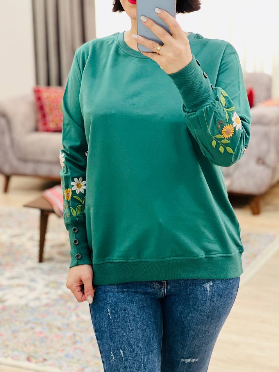 عکس محصول بلوز آستین گلدوزی زنبور - شماره 4