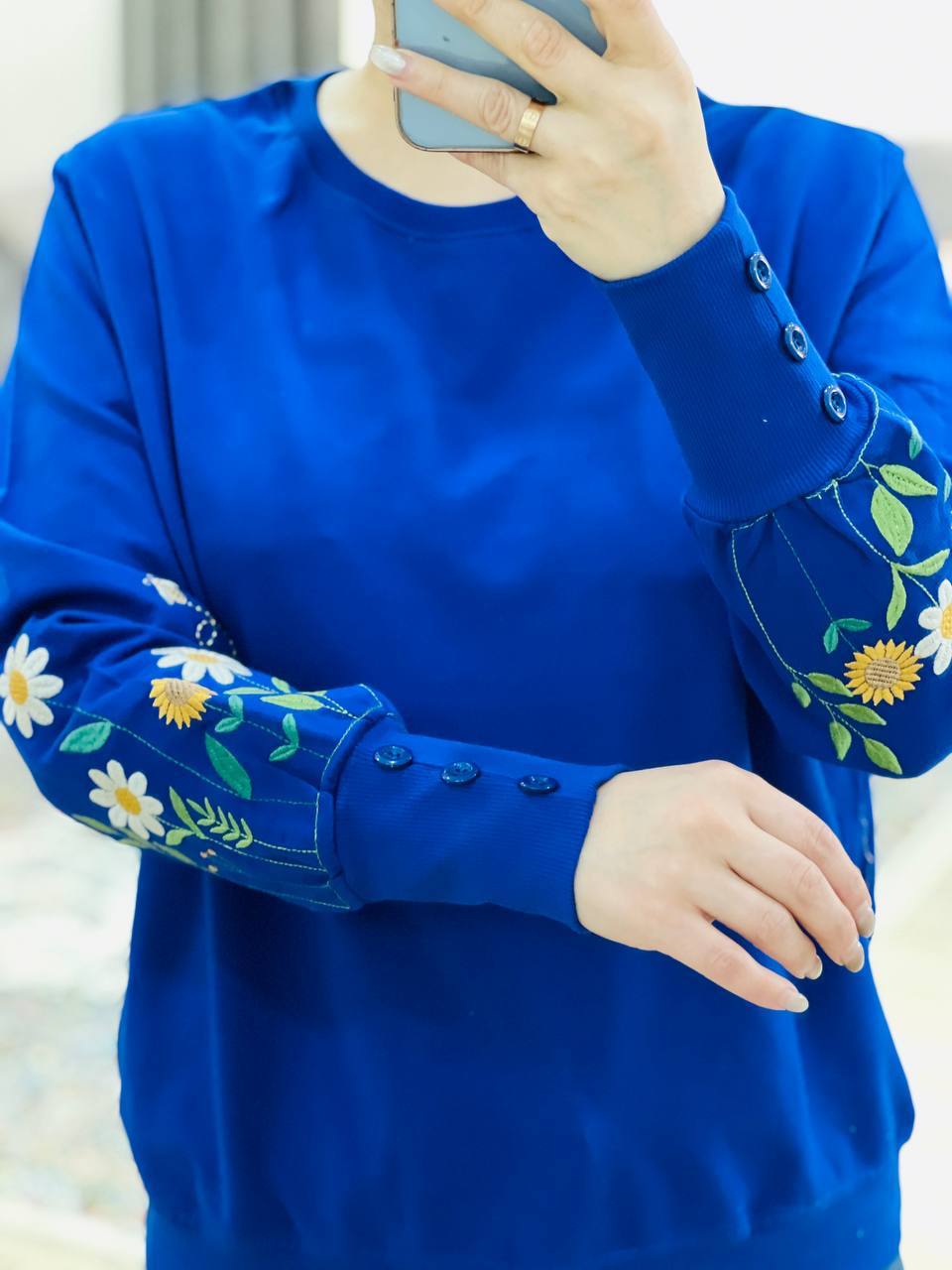 عکس محصول بلوز آستین گلدوزی زنبور - شماره 8