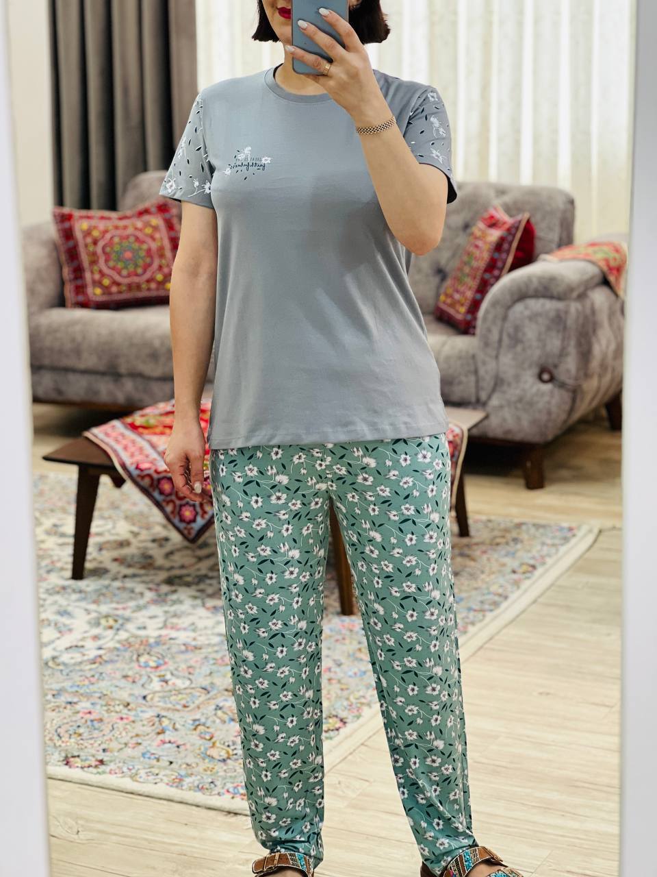 عکس محصول تیشرت و شلوار روشنا - شماره 3