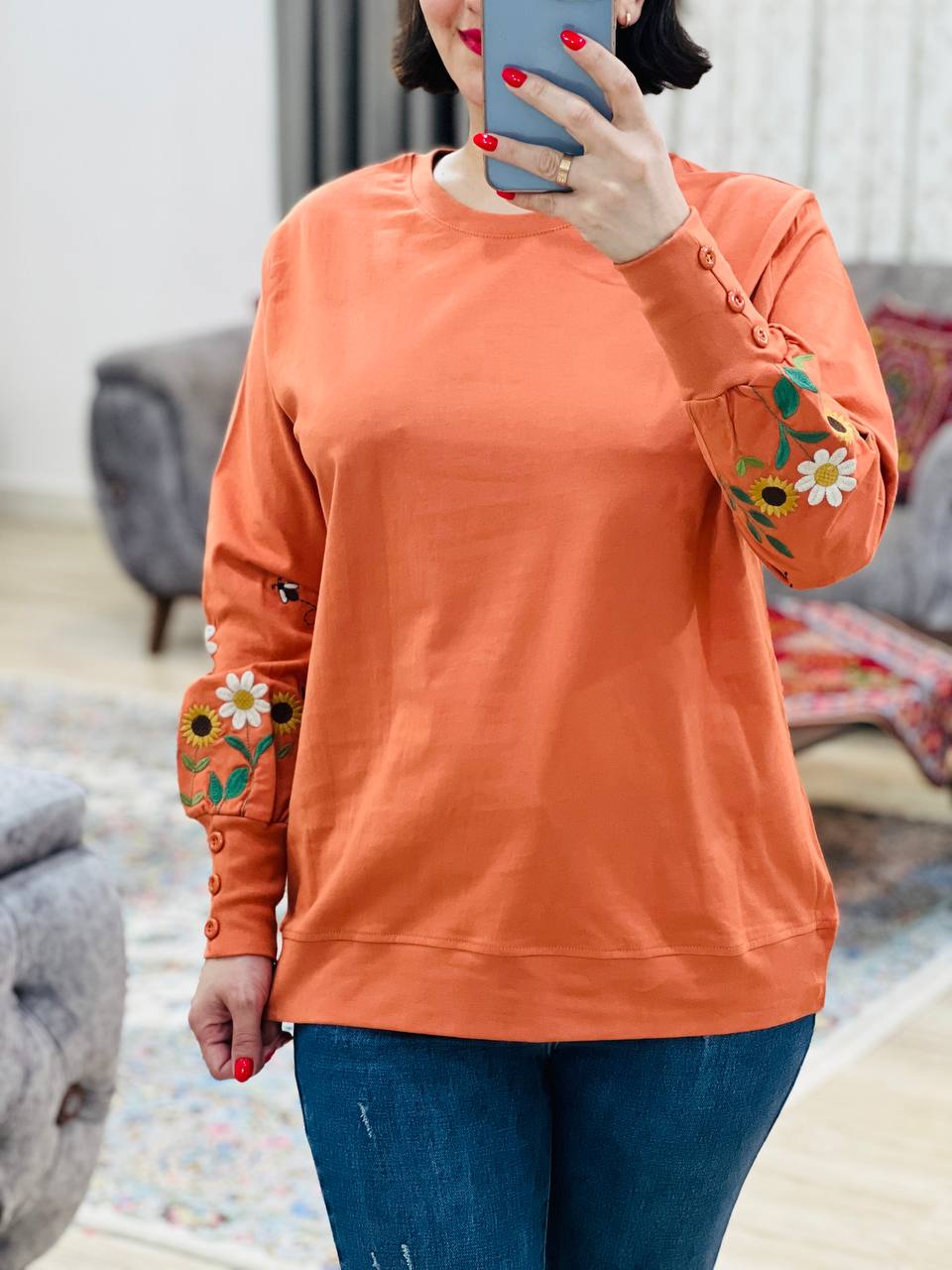 عکس محصول بلوز آستین دکمه پیچک - شماره 1