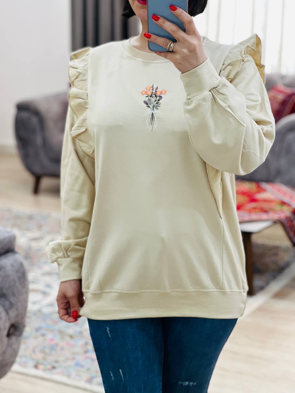 عکس محصول بلوز چین دار گندم - شماره 4