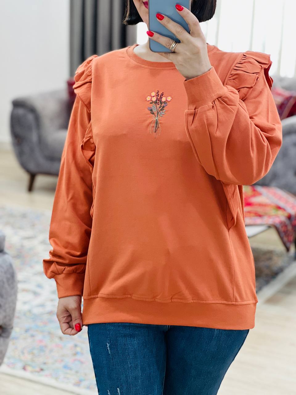 عکس محصول بلوز چین دار گندم - شماره 10