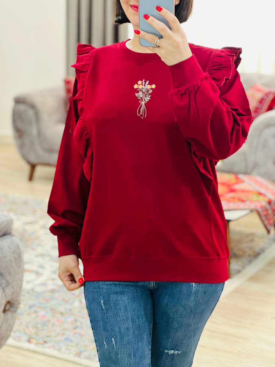 عکس محصول بلوز چین دار گندم - شماره 2