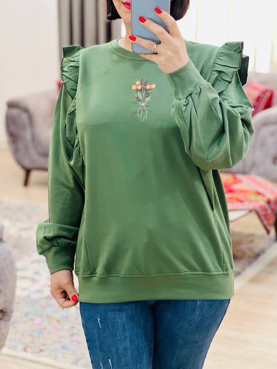 عکس محصول بلوز چین دار گندم - شماره 1