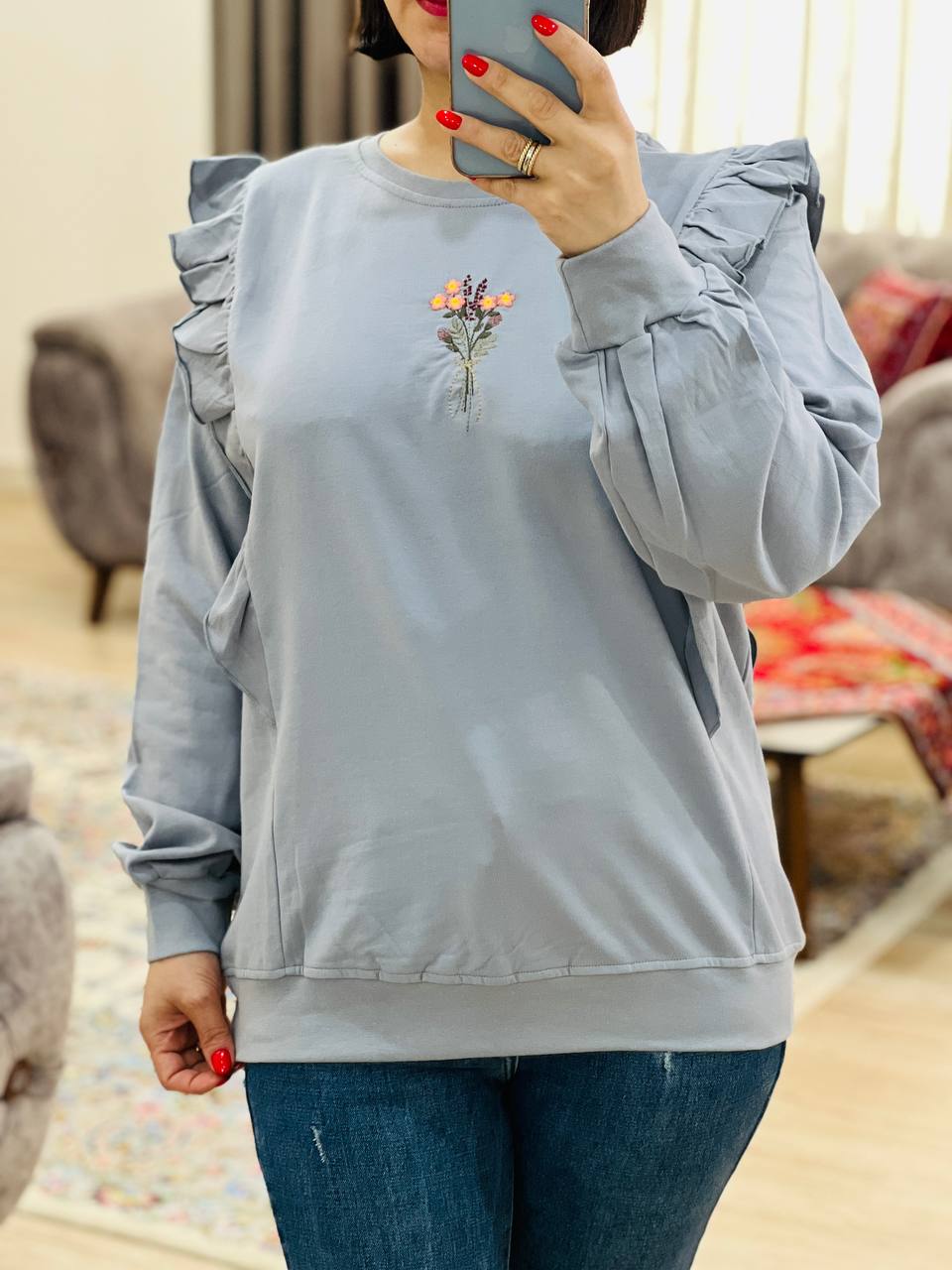 عکس محصول بلوز چین دار گندم - شماره 9