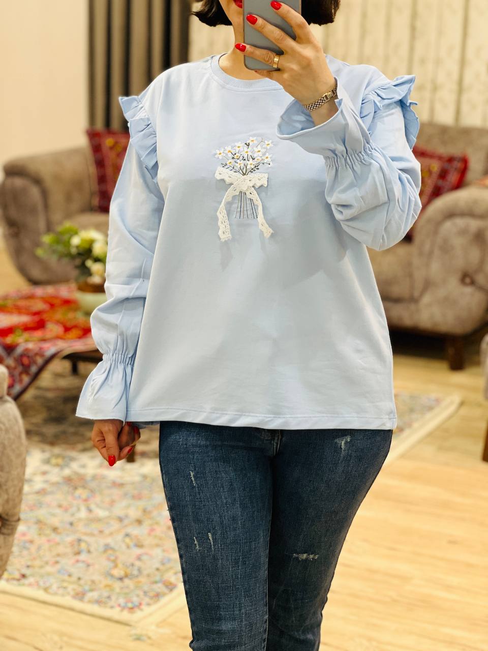 عکس محصول بلوز گلدوزی عروس - شماره 8