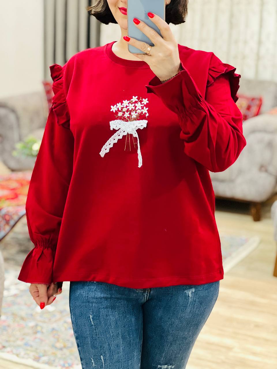 عکس محصول بلوز گلدوزی عروس - شماره 3