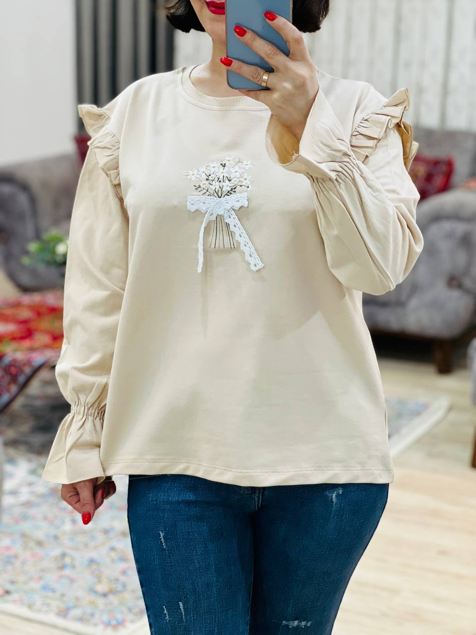 عکس محصول بلوز گلدوزی عروس - شماره 10