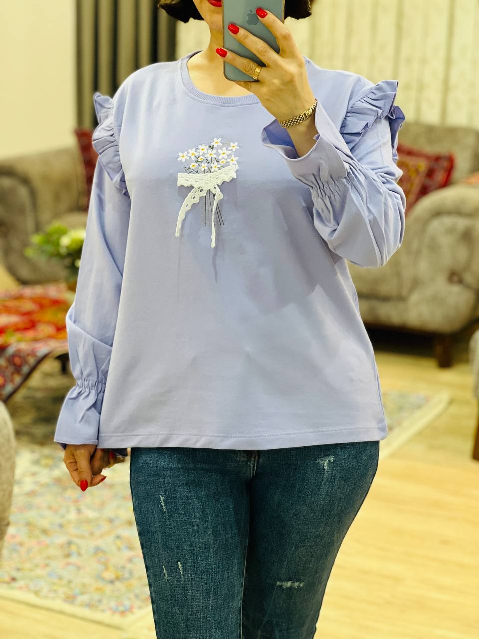 عکس محصول بلوز گلدوزی عروس - شماره 6