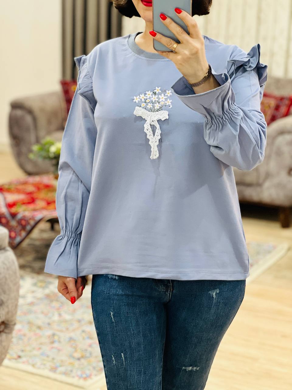 عکس محصول بلوز گلدوزی عروس - شماره 4