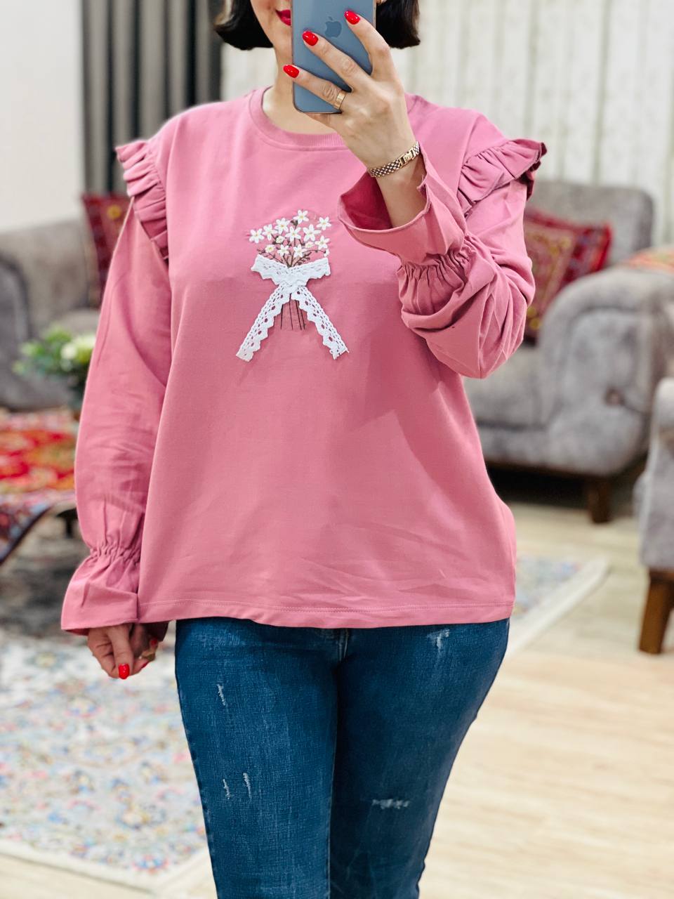 عکس محصول بلوز گلدوزی عروس - شماره 5