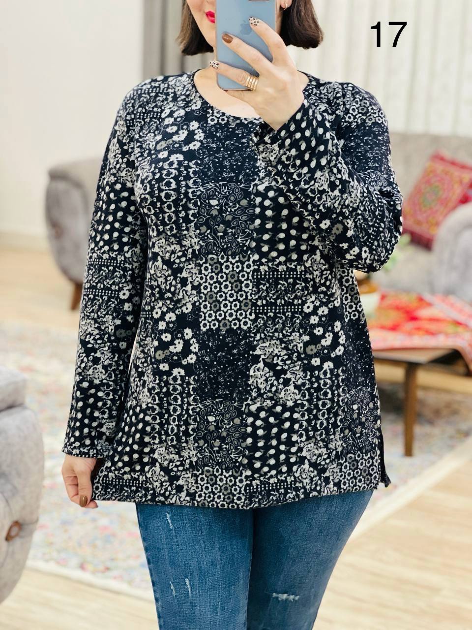 عکس محصول بلوز موهر ماهک - شماره 17