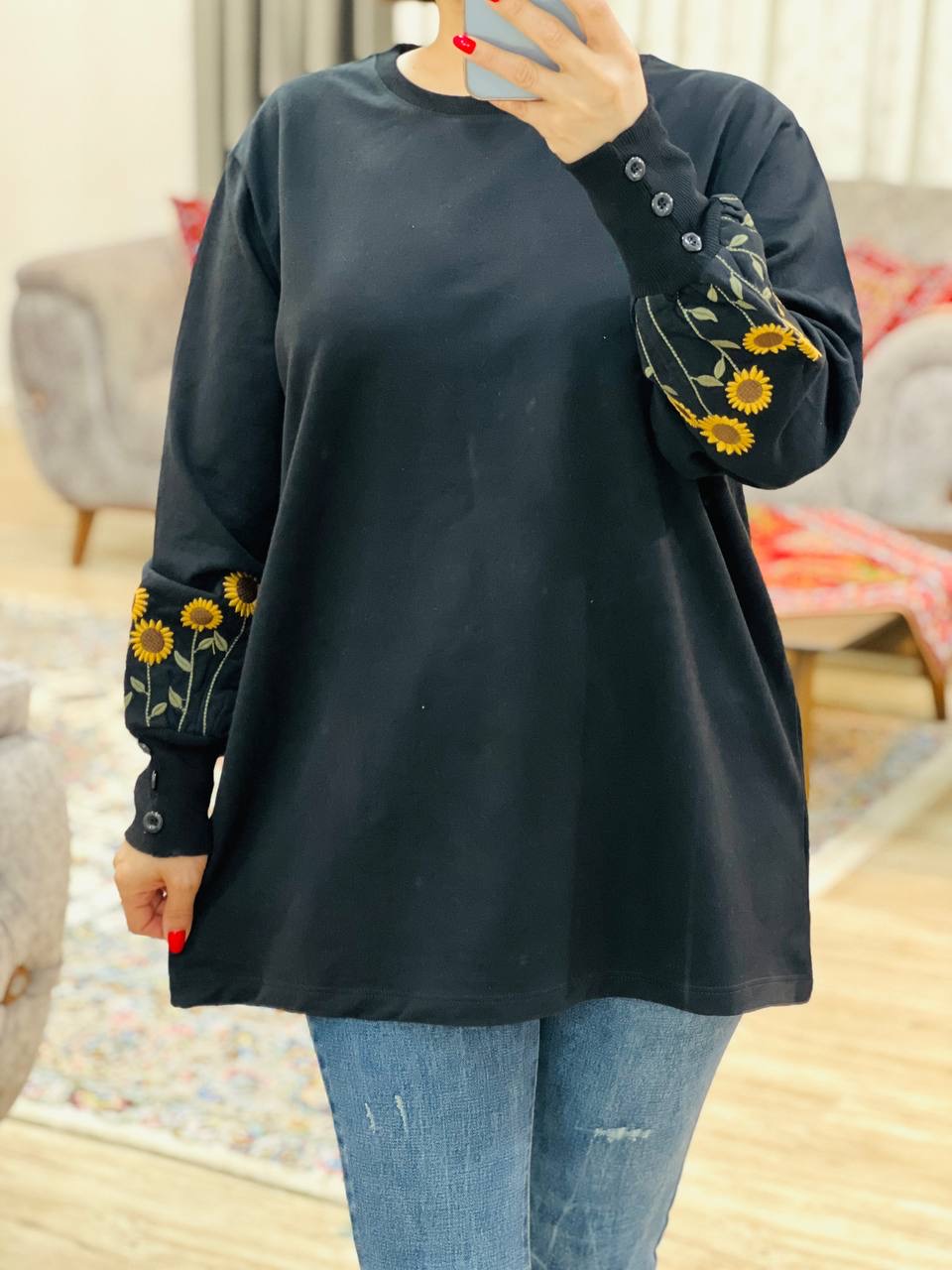 عکس محصول بلوز آستین دکمه خورشید - شماره 9