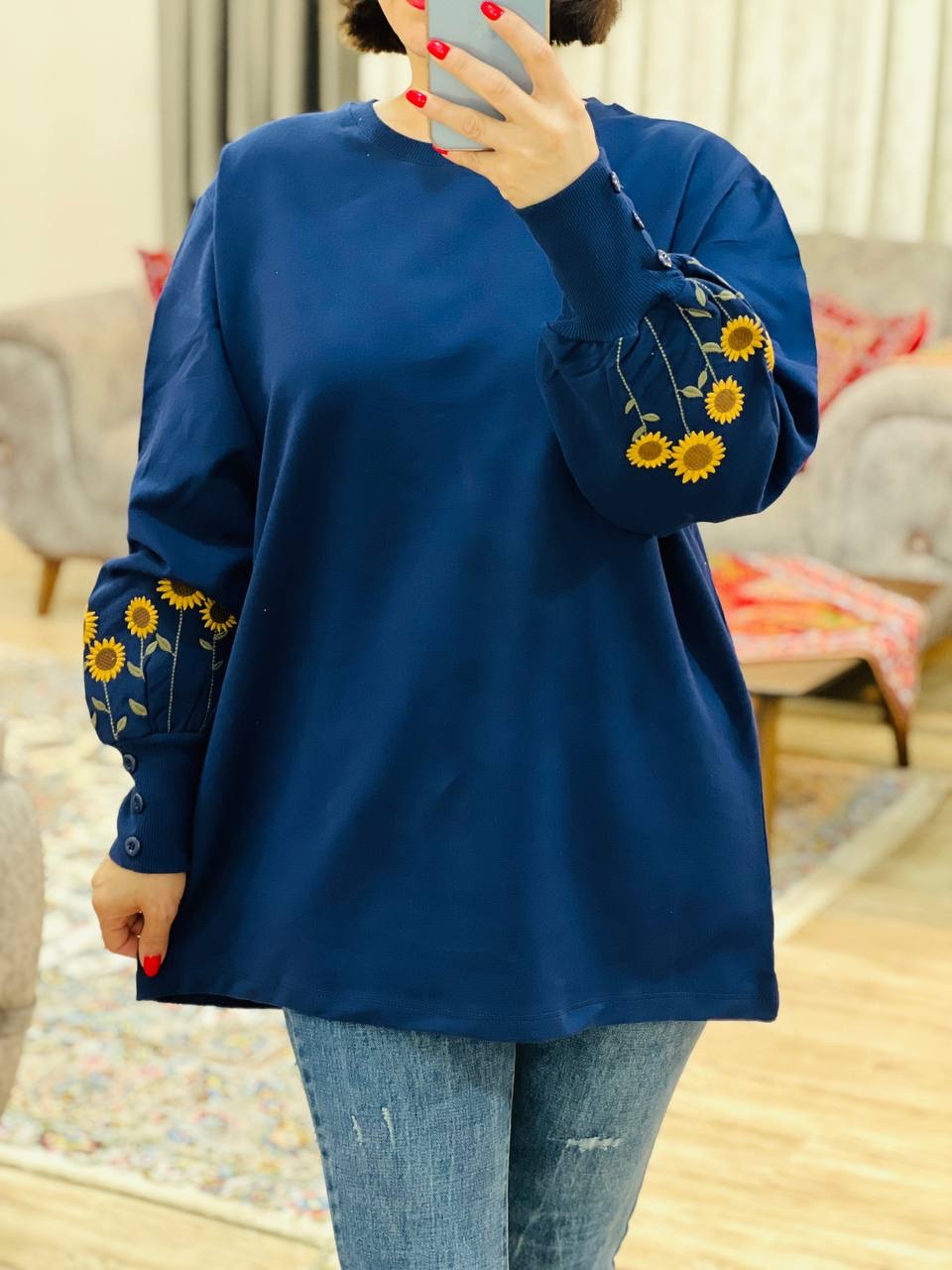 عکس محصول بلوز آستین دکمه خورشید - شماره 10