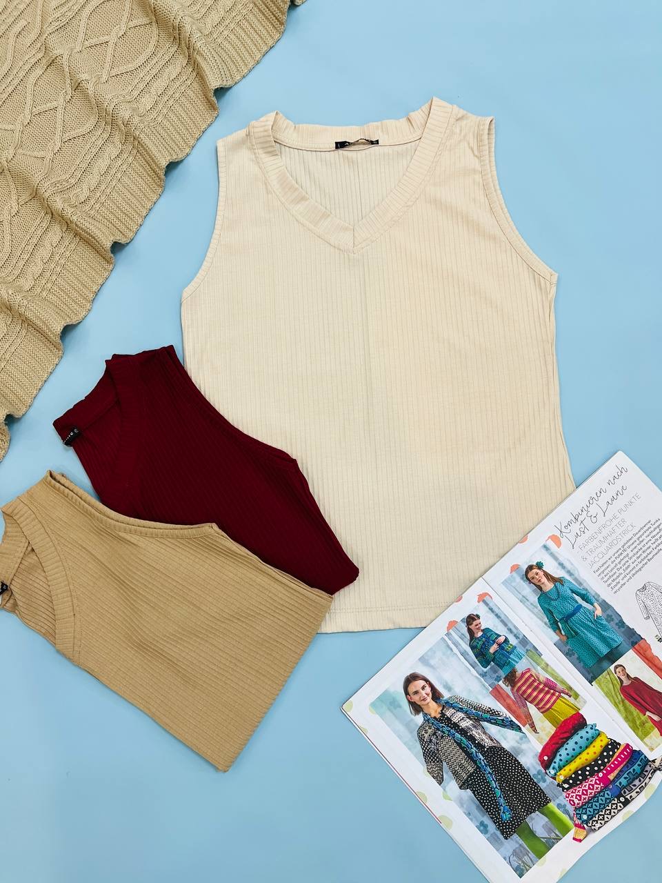 عکس محصول تاپ یقه هفت - شماره 1