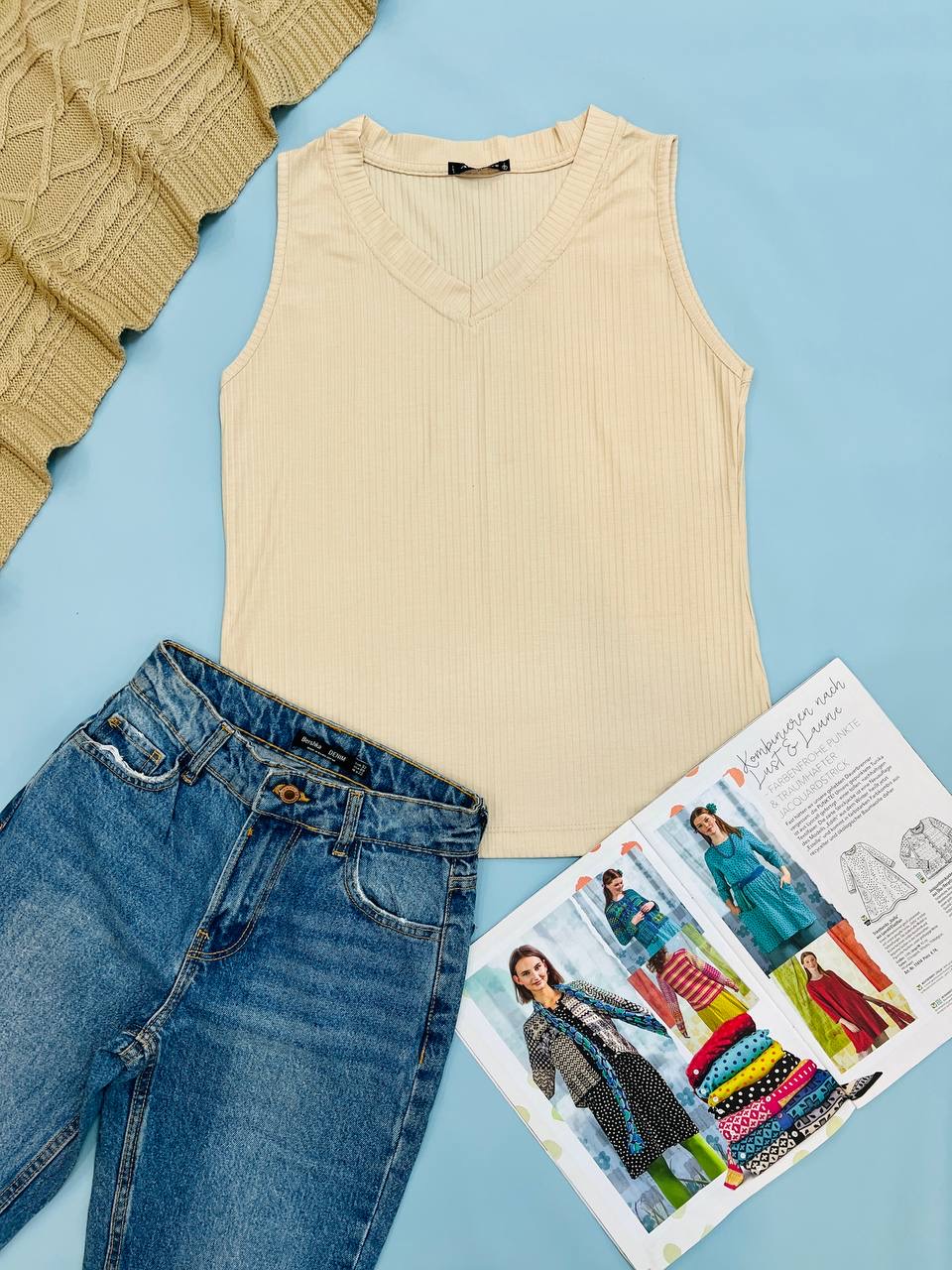 عکس محصول تاپ یقه هفت - شماره 2