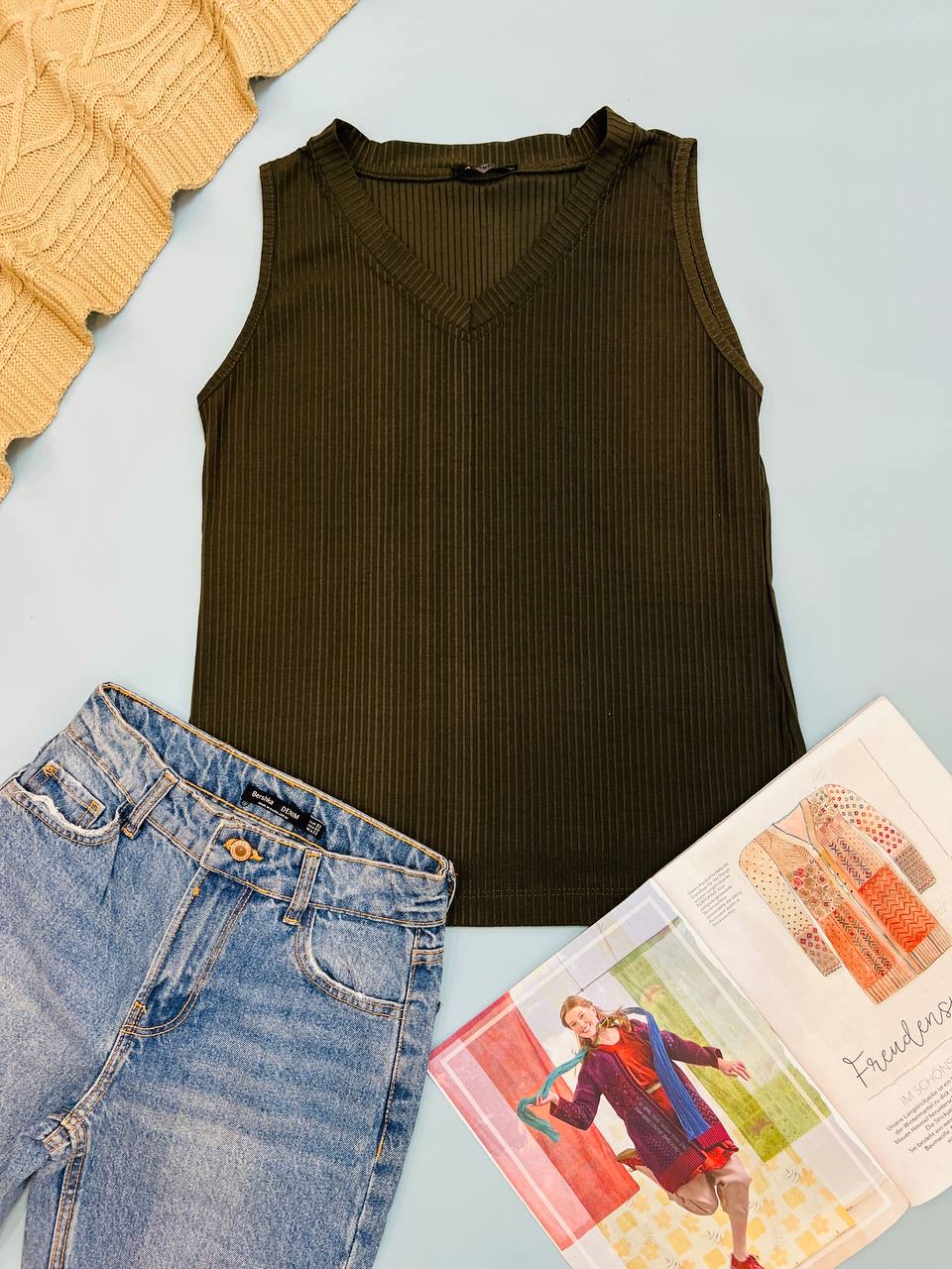 عکس محصول تاپ یقه هفت - شماره 4