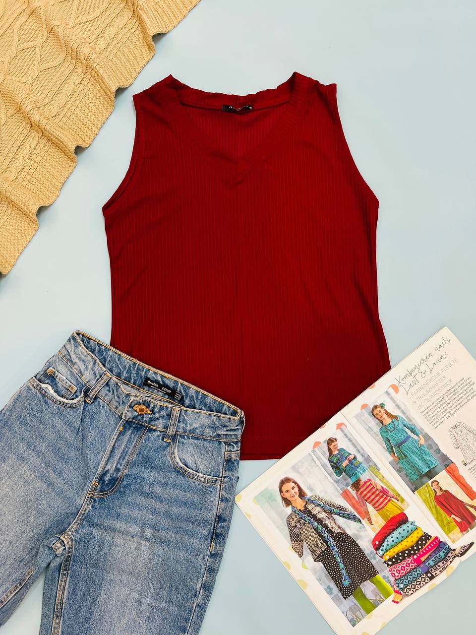 عکس محصول تاپ یقه هفت - شماره 6