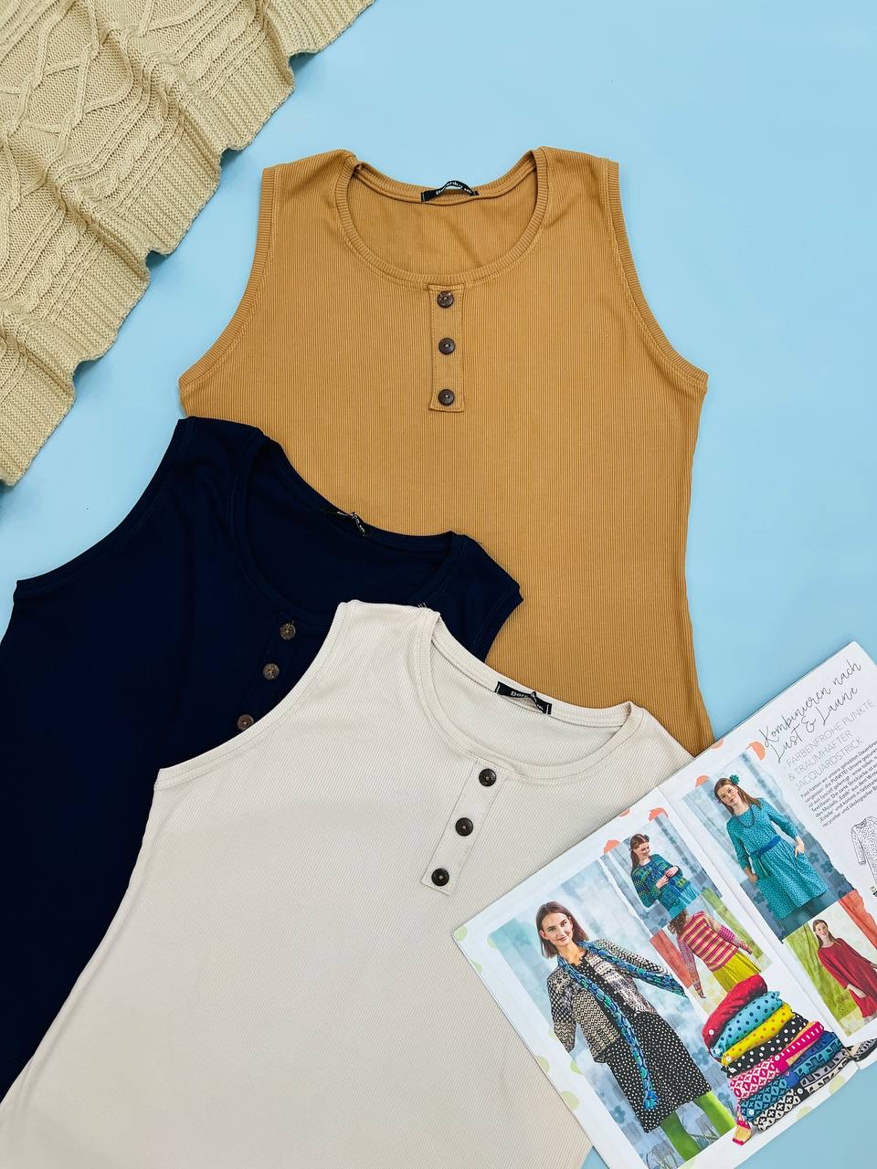 عکس محصول تاپ کبریتی سه دکمه - شماره 1