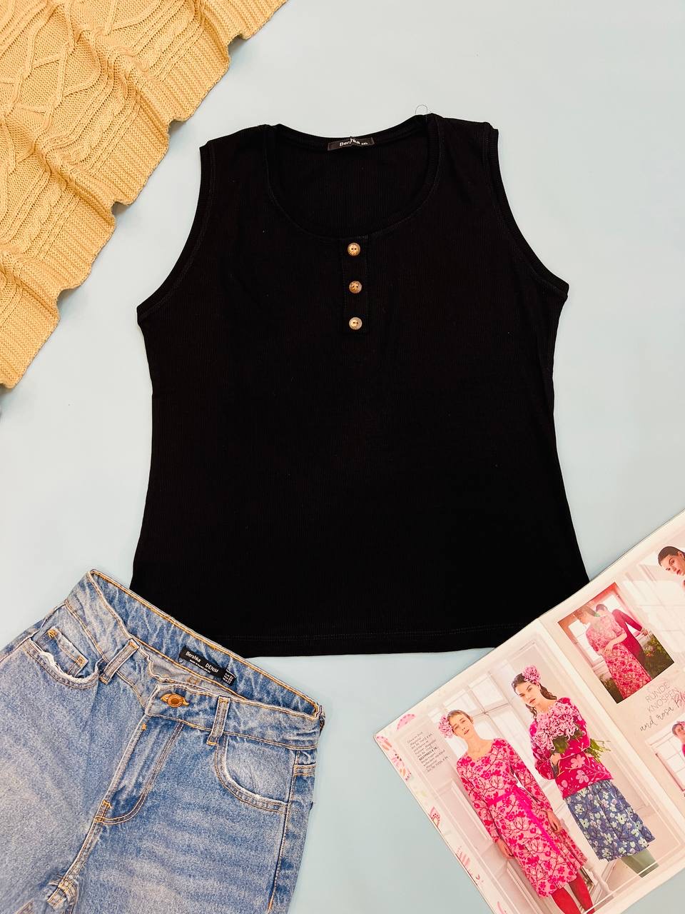 عکس محصول تاپ کبریتی سه دکمه - شماره 2