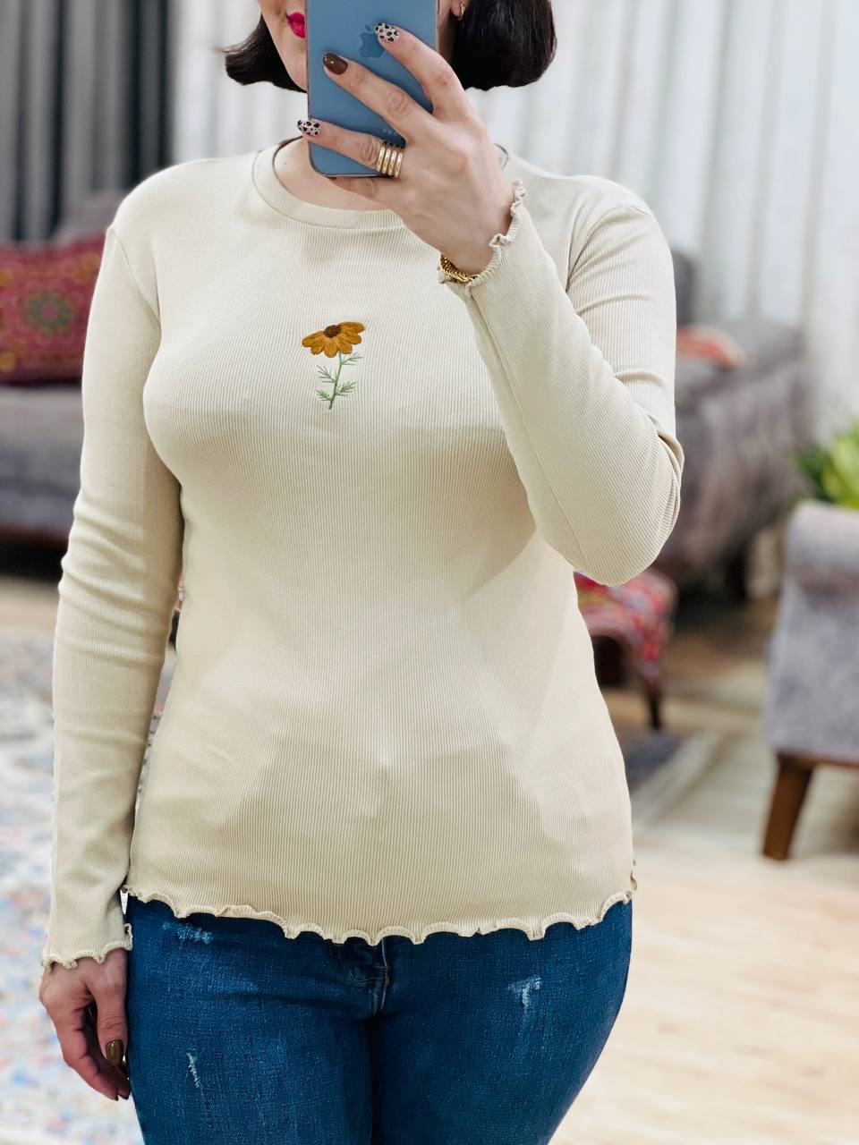 عکس محصول بلوز فانریپ غنچه - شماره 4