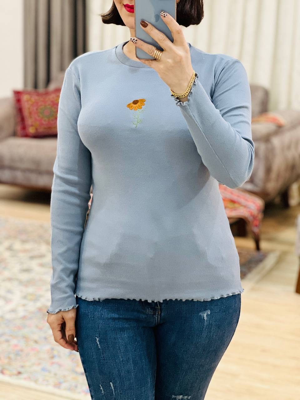 عکس محصول بلوز فانریپ غنچه - شماره 8