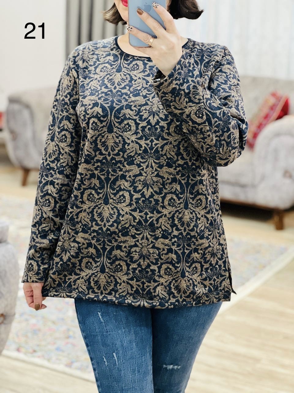 عکس محصول بلوز موهر ماهک - شماره 21
