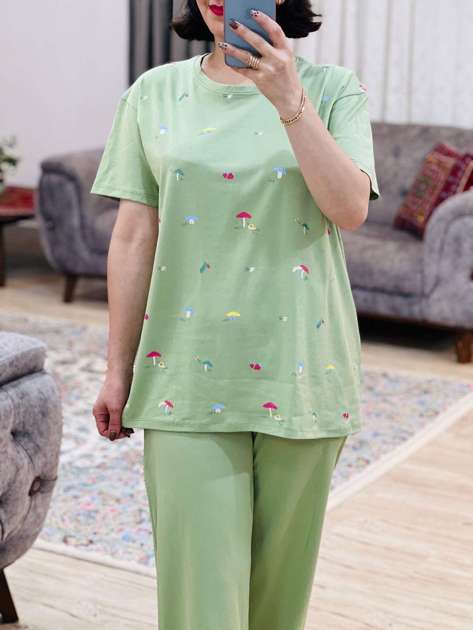 عکس محصول تیشرت و شلوار قارچ - شماره 4