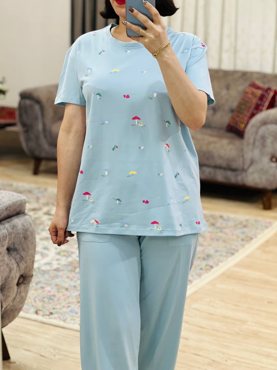 عکس محصول تیشرت و شلوار قارچ - شماره 11