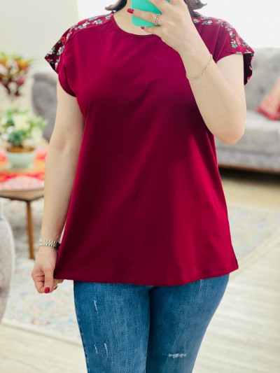 تیشرت بنفشه