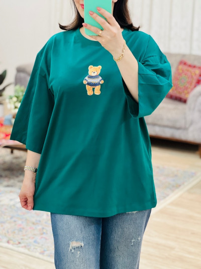 تیشرت باکسی تدی