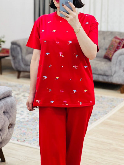 تیشرت و شلوار قارچ